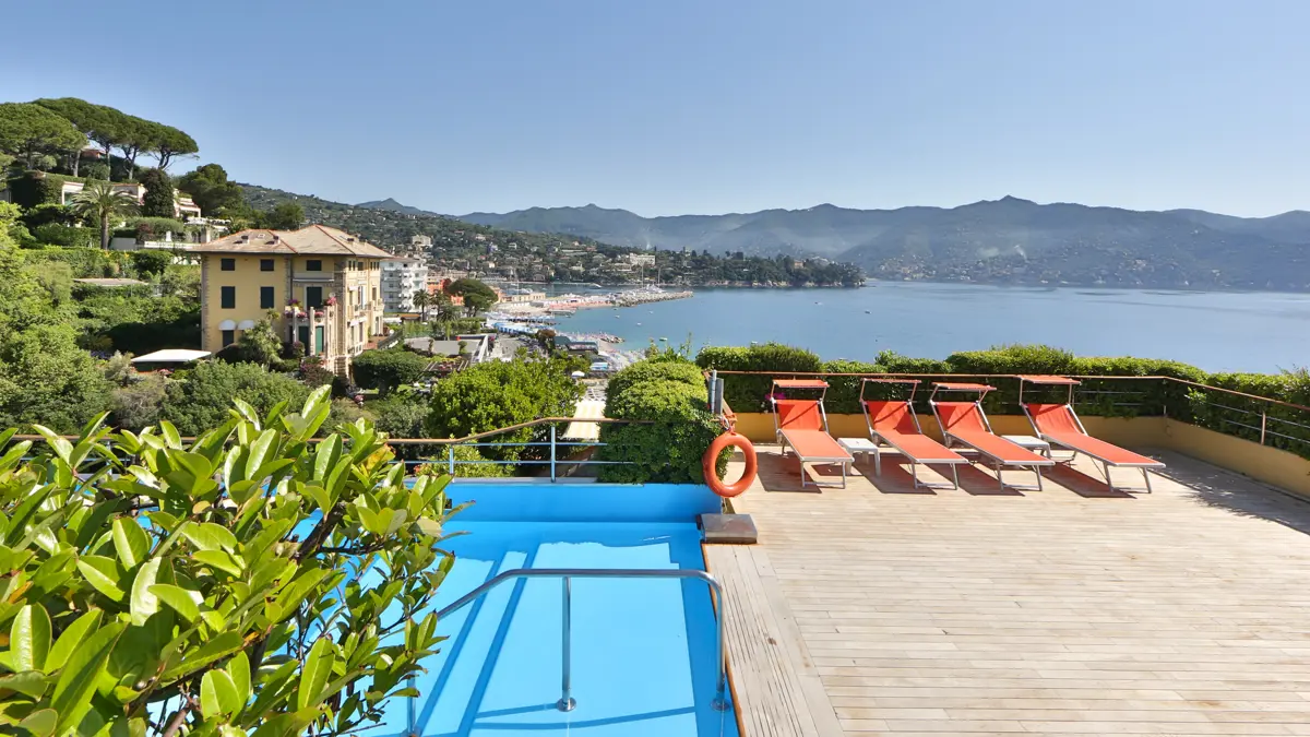 Hotel Regina Elena, Portofino, Pool with Sea View