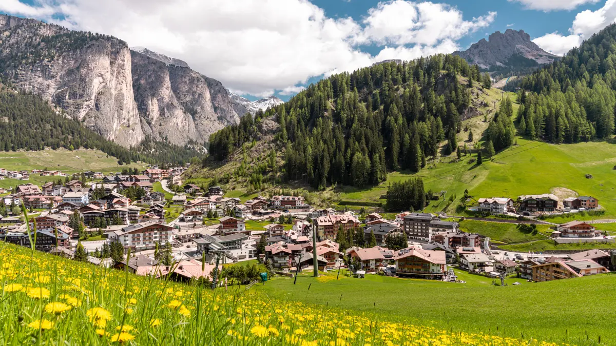 Italy, Dolomites, Selva, Hotel Stella, Valley View, ©Matteo Rizzi