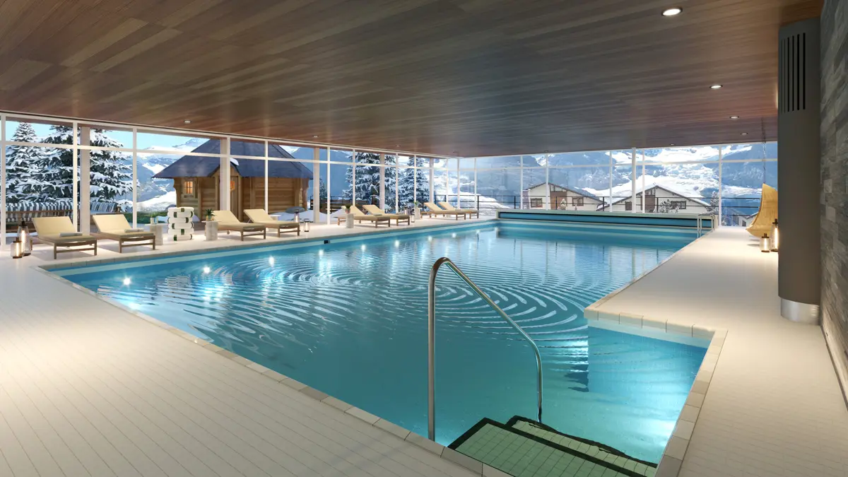 Braunbär Hotel Spa Wengen Pool