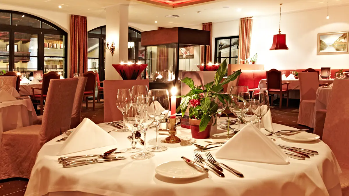 Hotel Saalbacher Hof Saalbach Dining Area