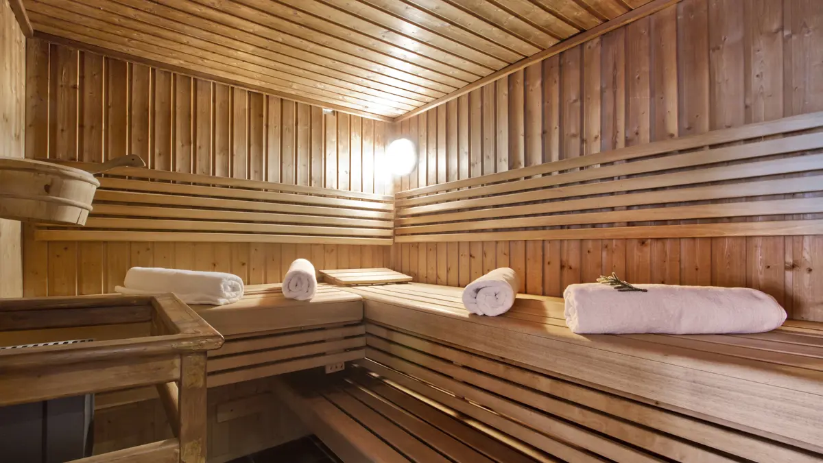 Hotel New Solarium Courchevel Sauna