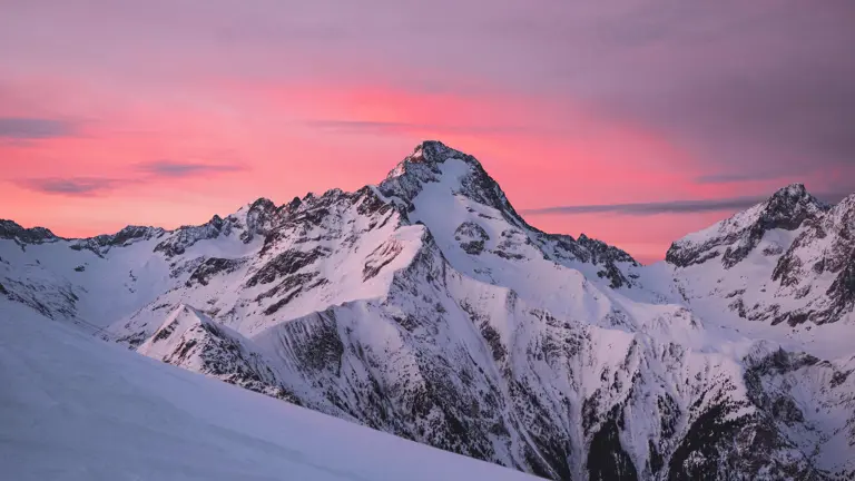 A scenic view of a landscape