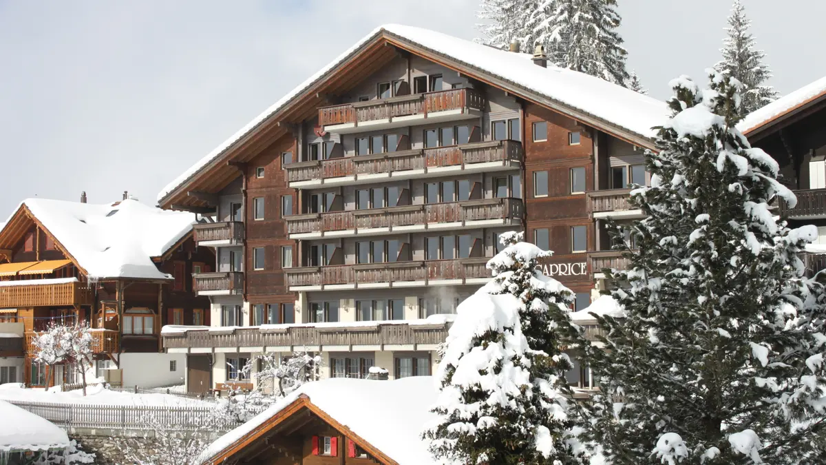 Hotel Caprice Wengen Hotel Building Exterior