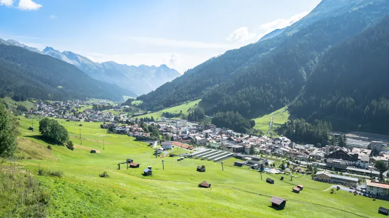 A scenic view of a landscape