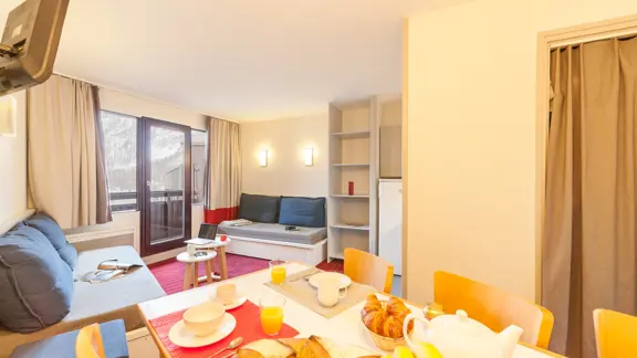 Open plan living area