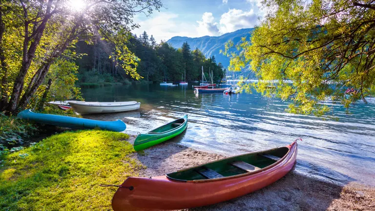 A scenic view of a landscape