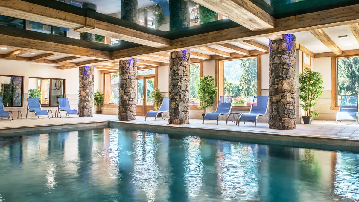 Residence Les Chalets De Layssia Samoens Indoor Swimming Pool