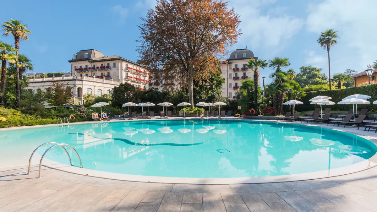 Hotel Regina Palace, Stresa, Lake Maggiore, Outdoor Pool