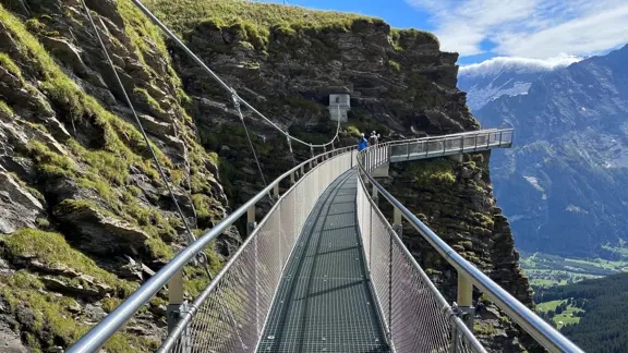 Cliff Walk at Grindelwald-First