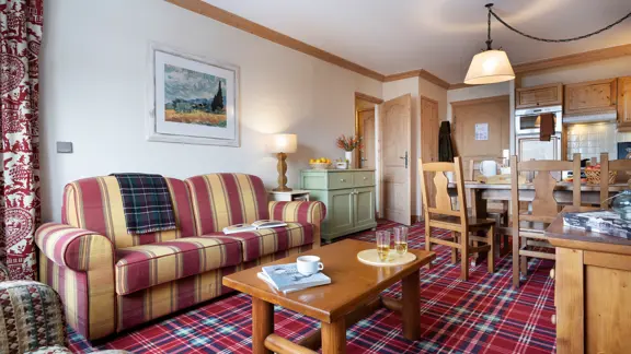 Two bedroom apartment Hameau Du Glacier building