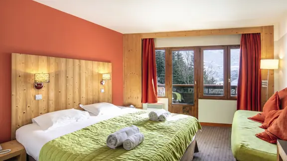 Panoramic view bedroom