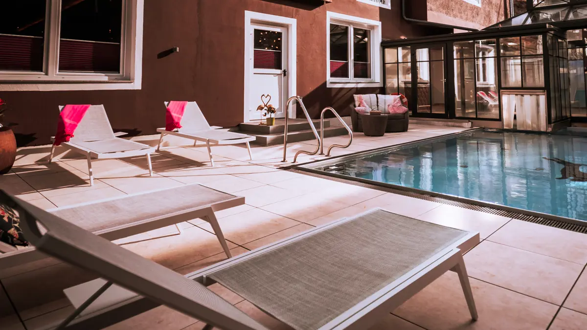 Hotel Panthera Saalbach Outdoor Pool Area