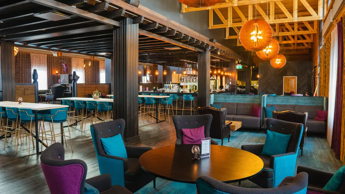 Design Hotel Levi Kekale Restaurant Area