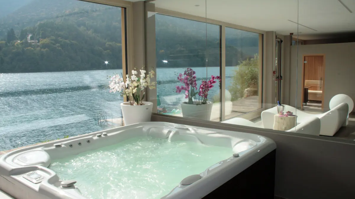 Hotel Mezzolago, Lake Ledro, Spa, Whirlpool