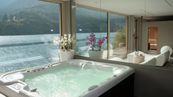 Hotel Mezzolago, Lake Ledro, Spa, Whirlpool