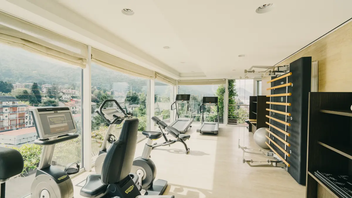 Hotel La Palma, Stresa, Lake Maggiore, Gym