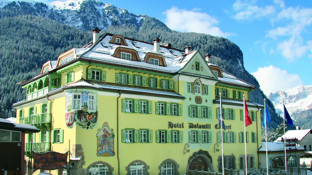 Inghams Italy Dolomites Canazei Hotel Dolomiti Exterior
