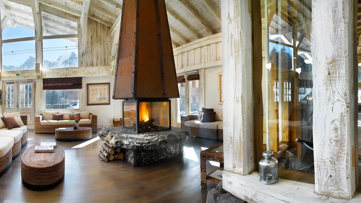 Le Hameau De Pierre Blanche Apartments Chamonix Residence Lounge