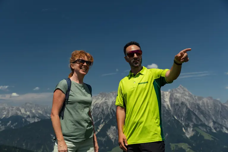 A scenic view of a landscape