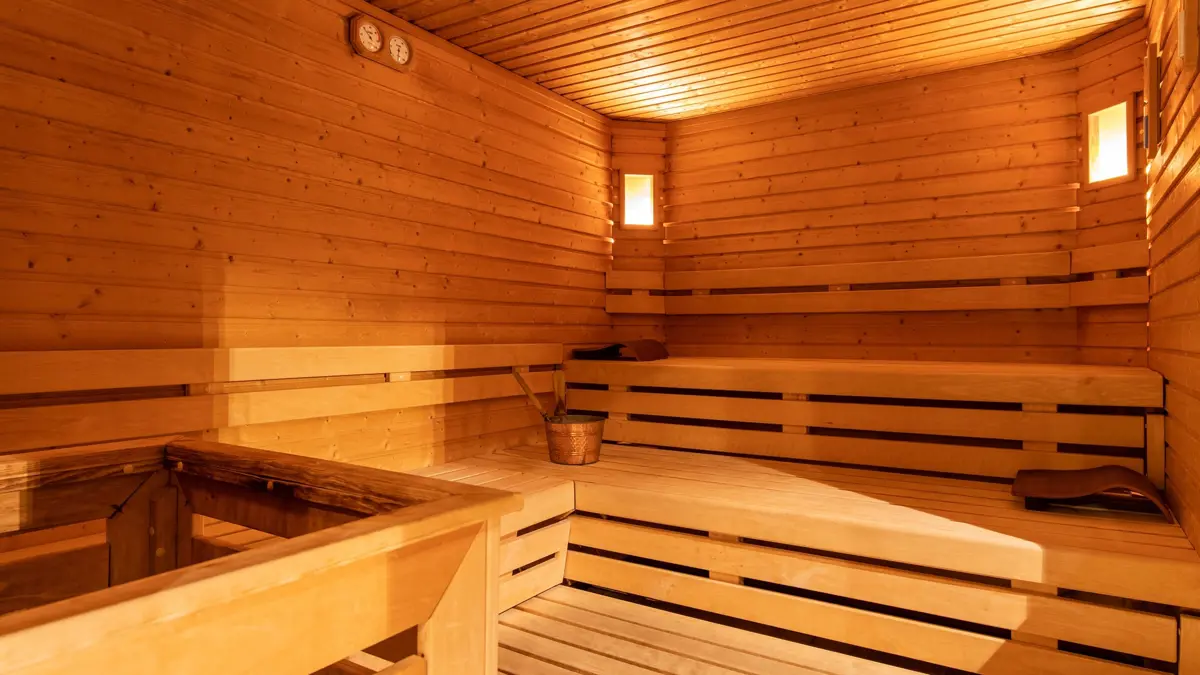Italy, Dolomites, Selva, Hotel Somont, Sauna