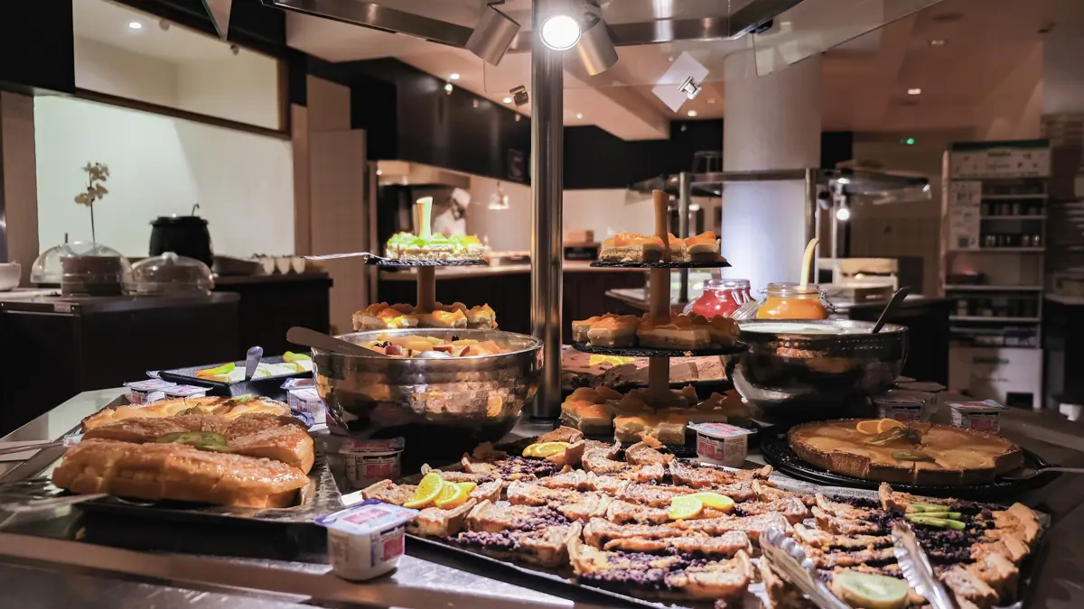 Hotel Les Cimes Du Soleil Avoriaz Buffet