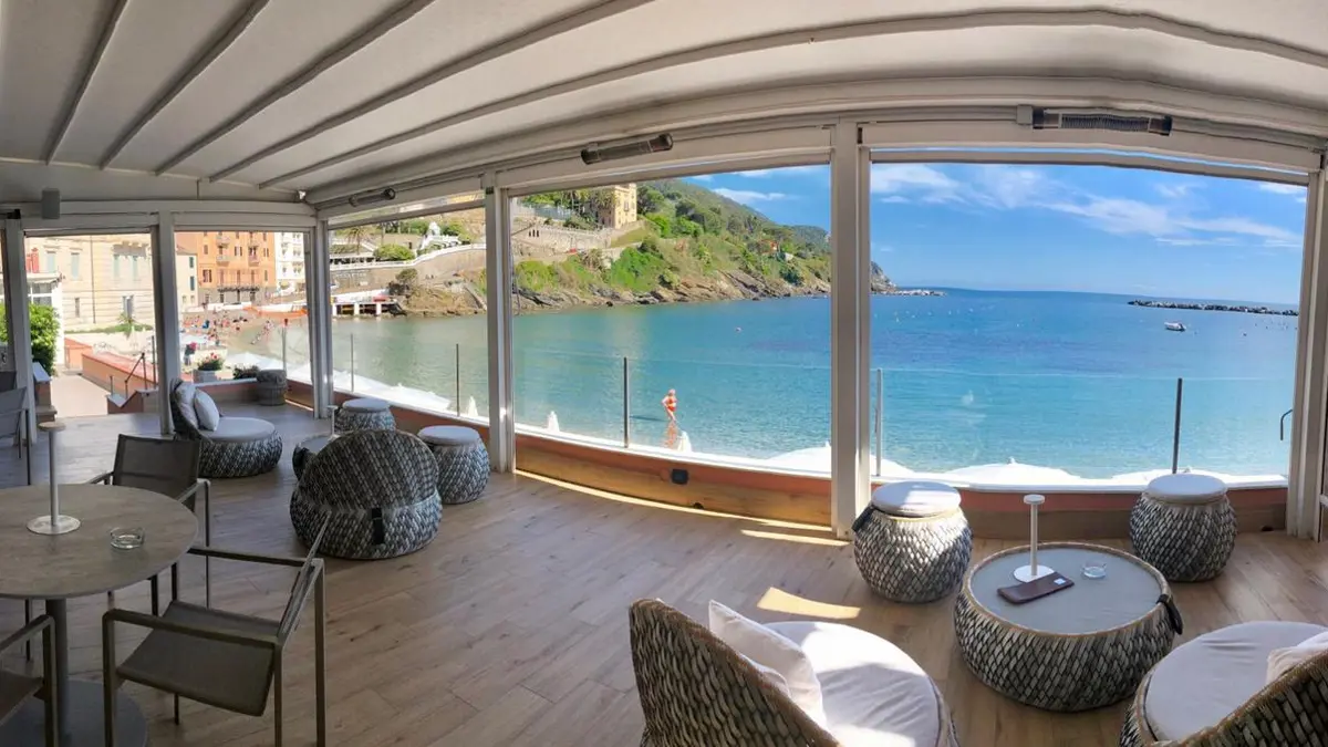 Hotel Miramare Liguria Lounge With Sea View