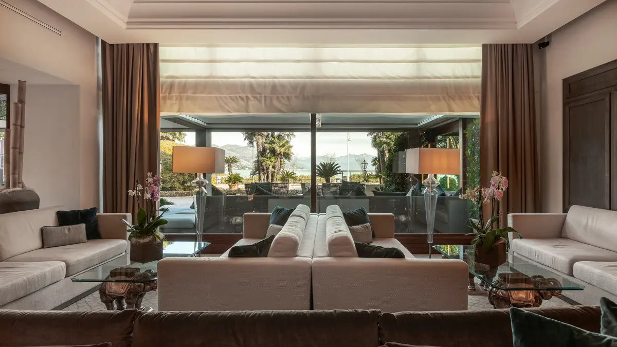 Hotel La Palma, Stresa, Lake Maggiore, Reception