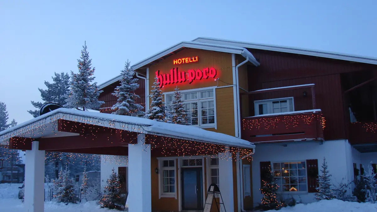 Crazy Reindeer Hotel Levi Entrance