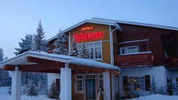 Crazy Reindeer Hotel Levi Entrance