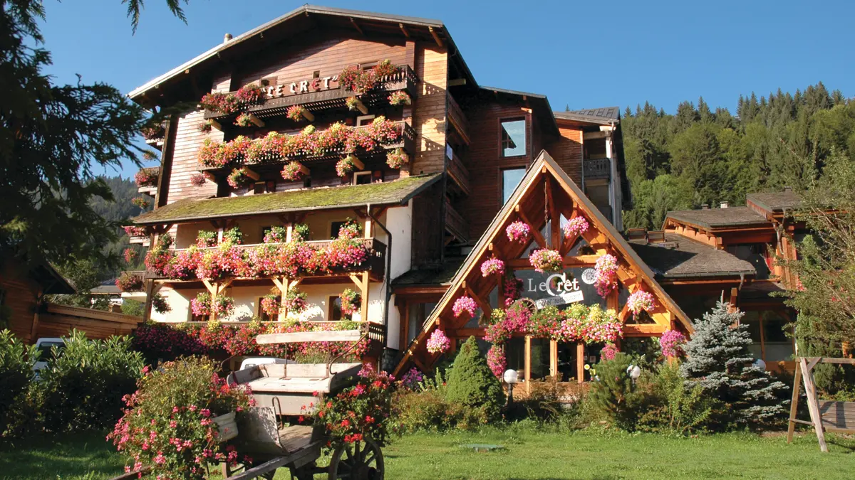 Hotel Le Cret Morzine Exterior