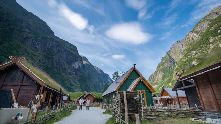 A scenic view of a landscape