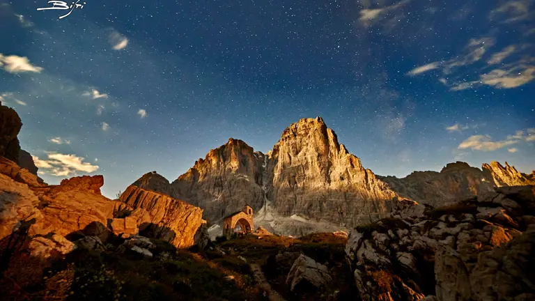 A scenic view of a landscape