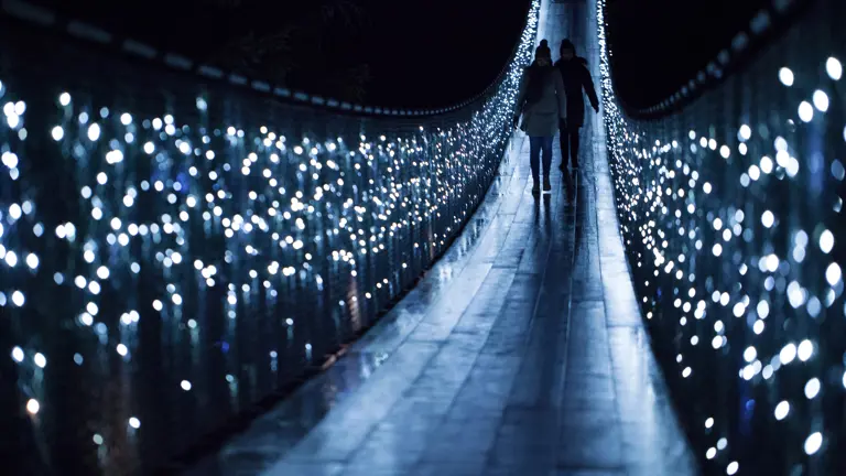 A scenic view of a landscape