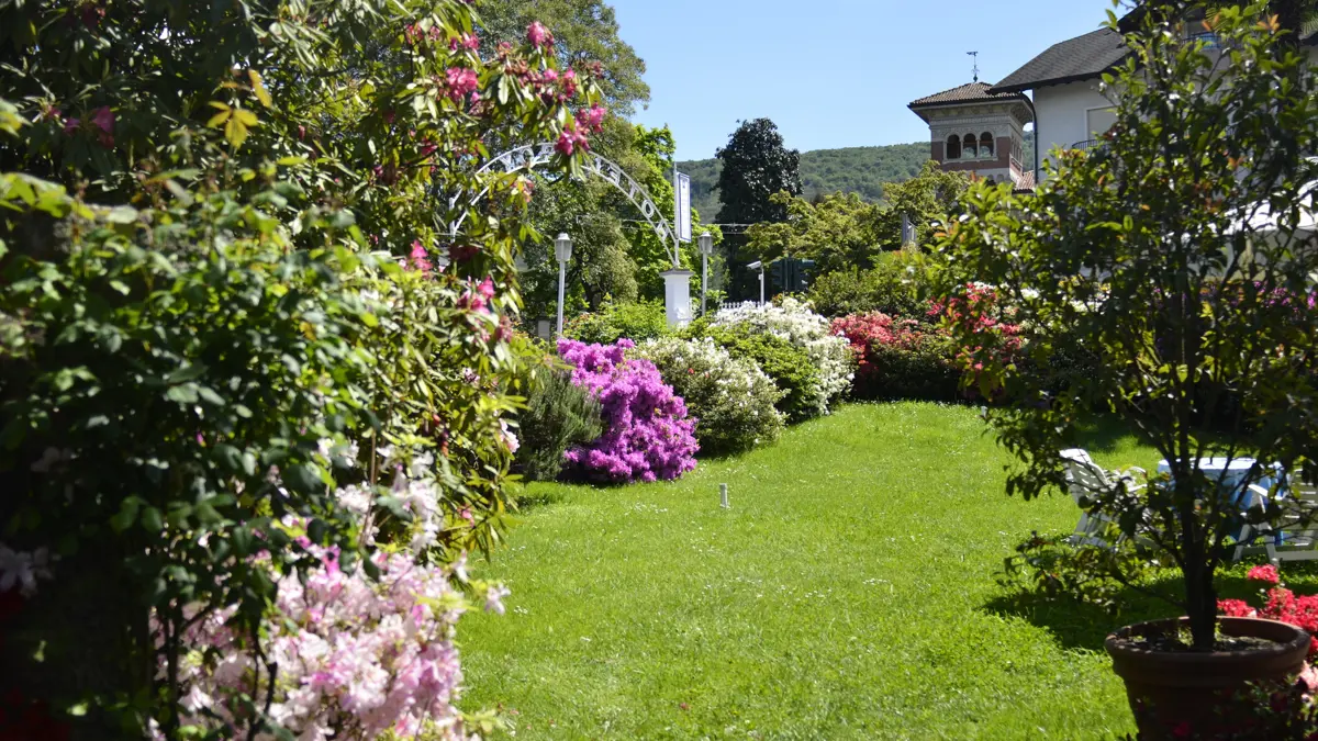 Hotel Royal, Stresa, Lake Maggiore, Garden