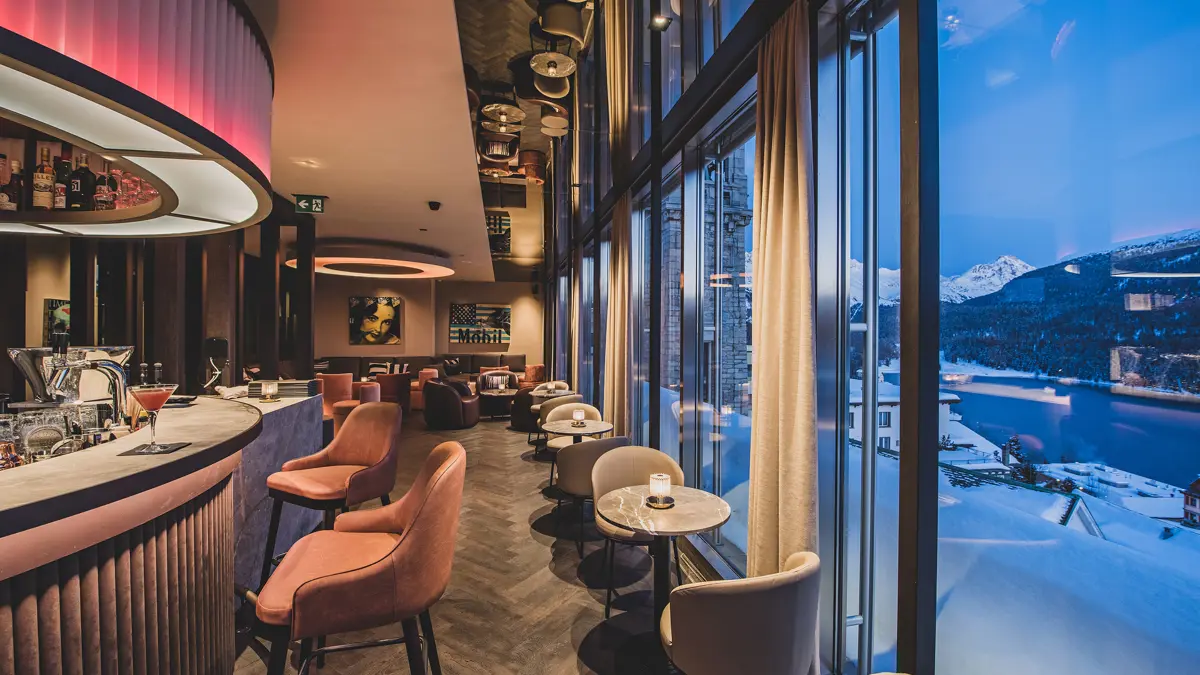 Hotel Monopol St Moritz Sky Bar