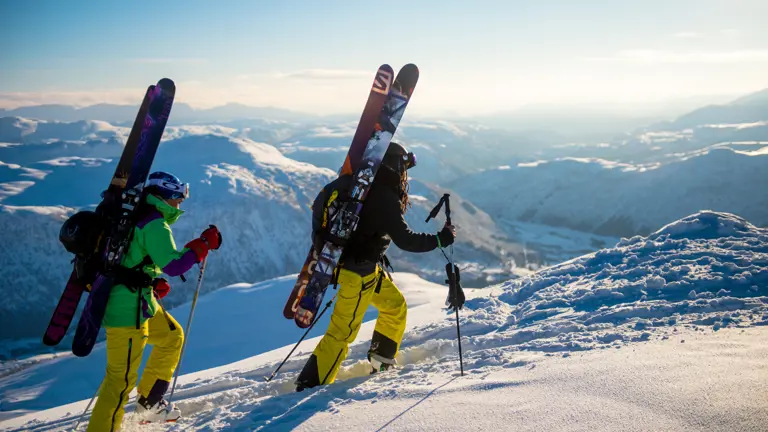 A scenic view of a landscape