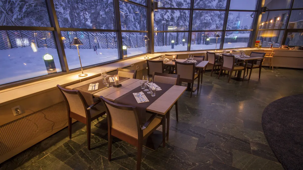 K5 Hotel Levi Dining Area