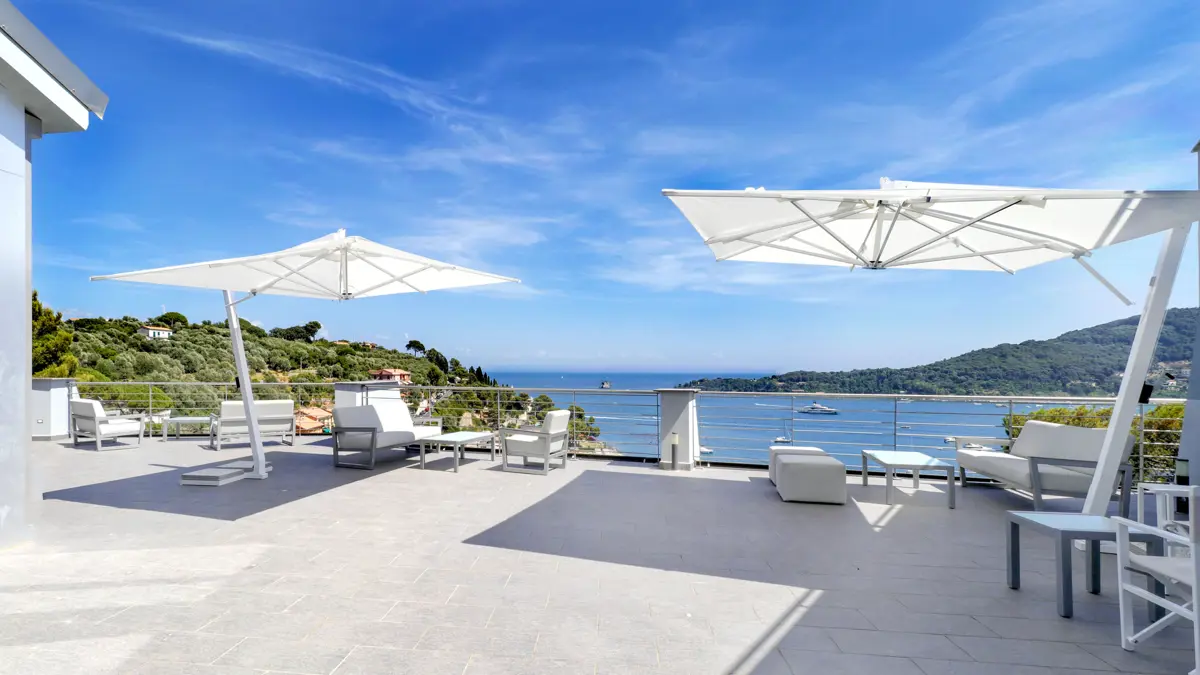 Cristallo Park Hotel, Portovenere, Terrace with Sea Views