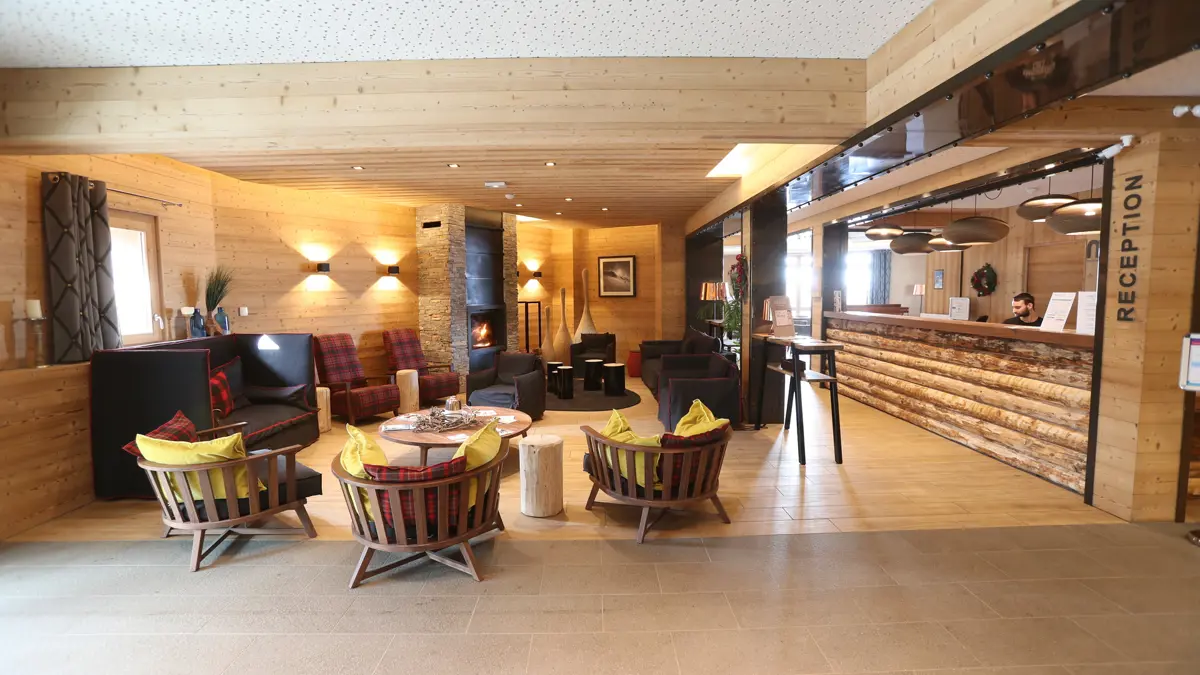 Residence Le Coeur Des Loges Les Menuires .Lounge