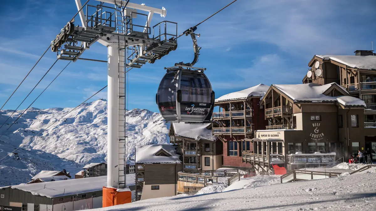 Hameau Du Kashmir Val Thorens Exterior Slope View 4