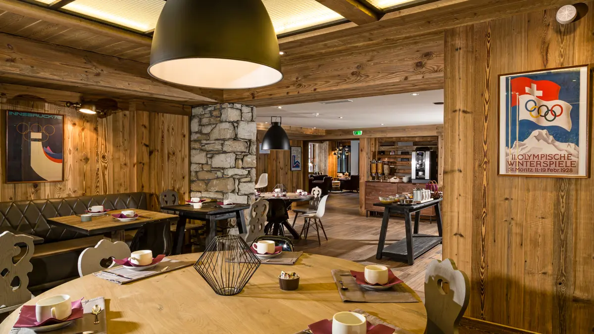 Hotel Kandahar Val d'Isere restaurant