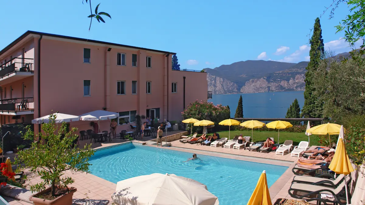 Hotel Antonella, Malcesine, Lake Garda, Pool