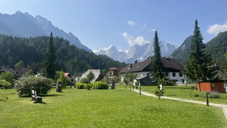 A scenic view of a landscape