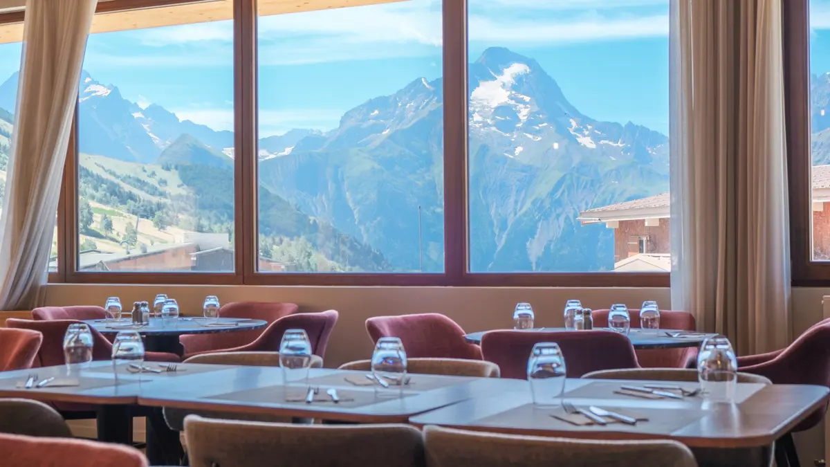 Hotel Les Cretes Les Deux Alpes Restaurant