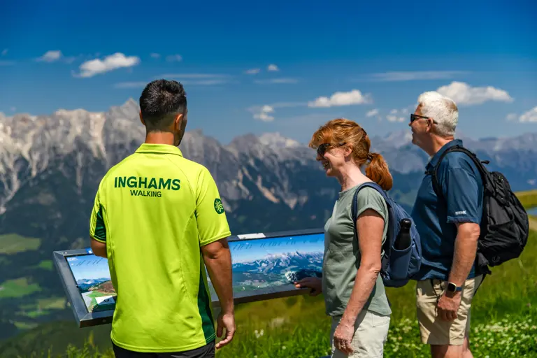 A scenic view of a landscape