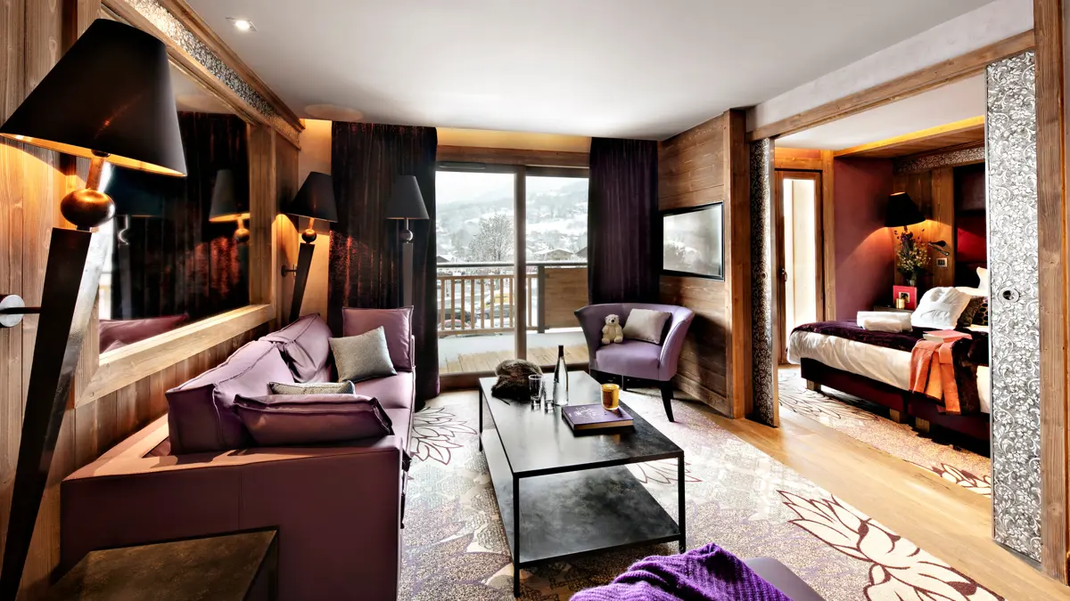 Les Suites Dalexane Family Suite Lounge