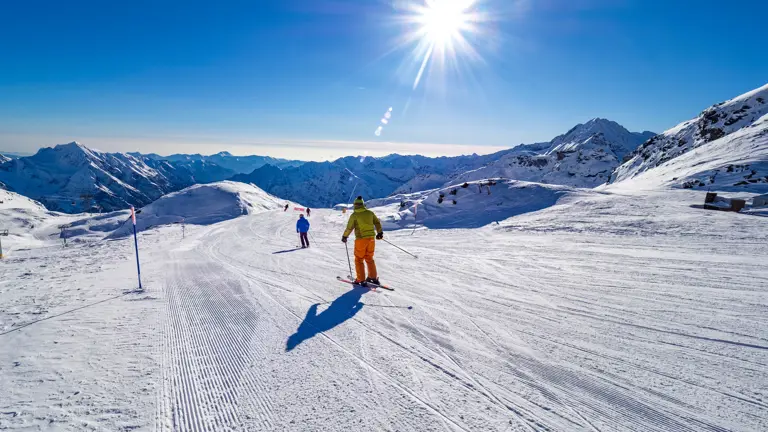 A scenic view of a landscape