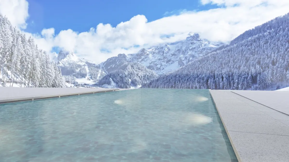 Inghams Italy Dolomites Selva Hotel Rodella Outdoor Pool