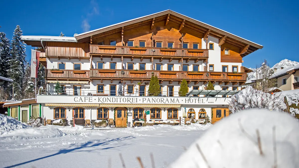 Hotel Alpenpanorama Soll Exterior 2