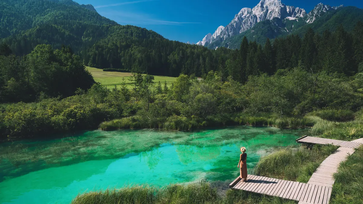 Kranjska Gora Zelenci nature park trail
